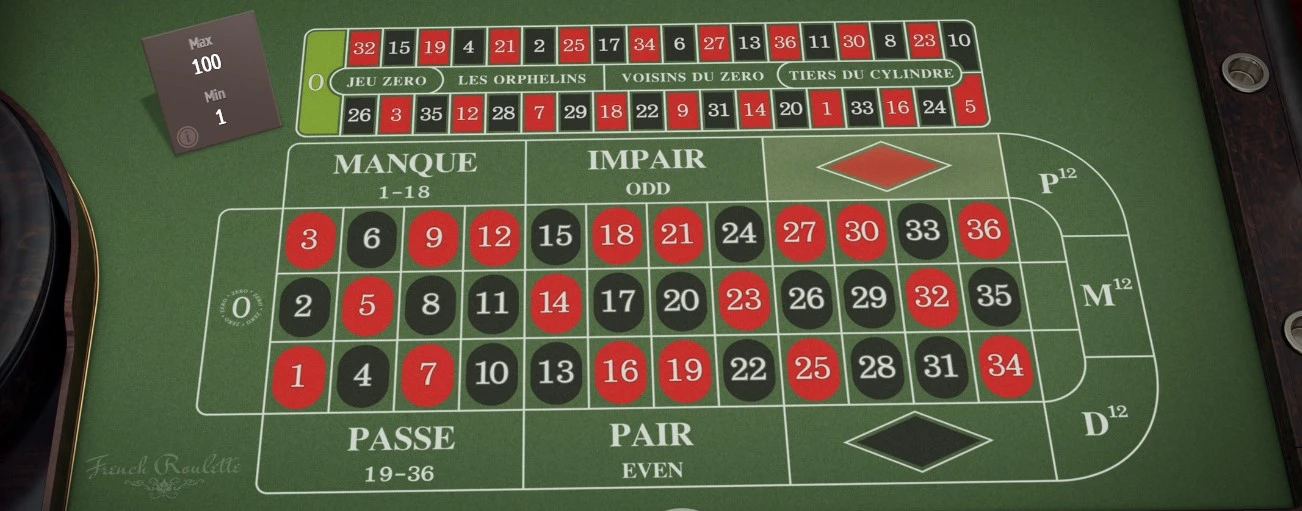 French Roulette Free Play